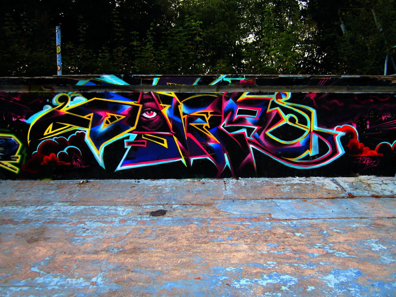 Graffiti Wall - Photo by AwsDoter - doter, aws, graffiti (2013)