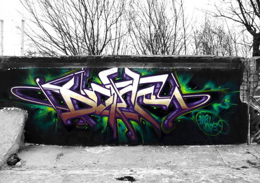 Graffiti Wall - Photo by AwsDoter - doter, aws, pool (2015)