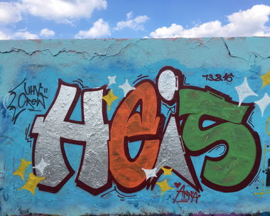 Graffiti Wall - Photo by AxelFoley - walls, graff, graffiti (2016)