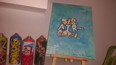 Graffiti Sketch - Photo by AysCrew - canvas, airone, ayscrew (2014)