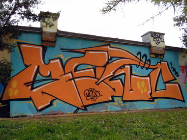 Graffiti Wall in Lublin - Photo by B3ncon3 - Benc (2015)