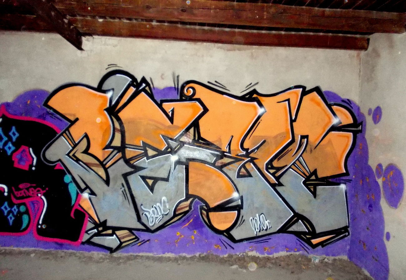 Graffiti Wall in Lublin - Photo by B3ncon3 - Bor, Benc (2010)