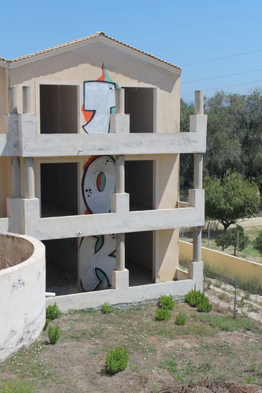 Graffiti Wall in Grecja - Photo by B3ncon3 - Tok, Holiday, Korfu (2014)