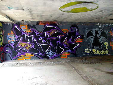 Graffiti Wall - Photo by B3ncon3