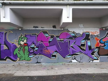 Graffiti Wall - Photo by B3ncon3 (2017)