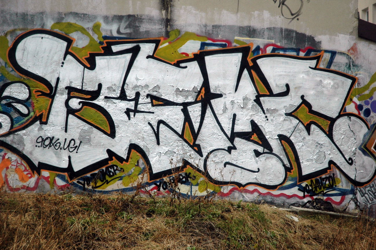 Graffiti Wall in Lublin - Photo by B3ncon3 - Born, Benc (2014)