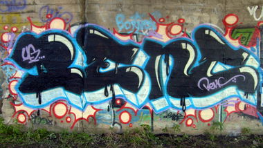 Graffiti Wall in Lublin - Photo by B3ncon3 - Benc, born (2012)