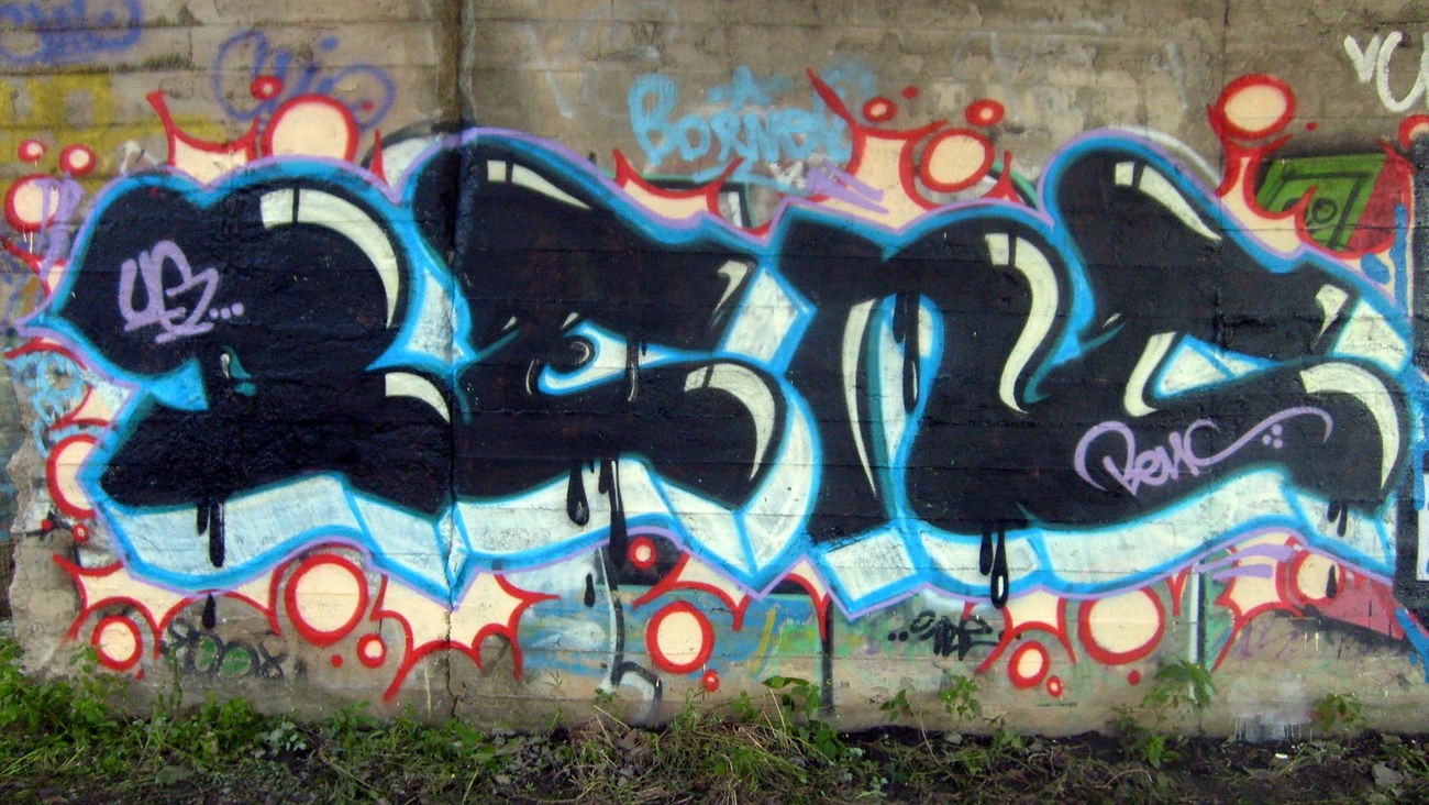 Graffiti Wall in Lublin - Photo by B3ncon3 - Benc, born (2012)