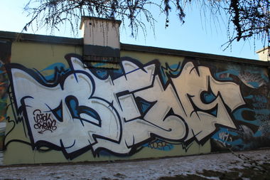 Graffiti Wall in Lublin - Photo by B3ncon3 - Benc (2012)