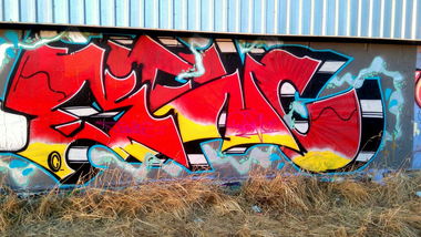 Graffiti Wall in Lublin - Photo by B3ncon3 - Benc, Tok, Ug (2017)