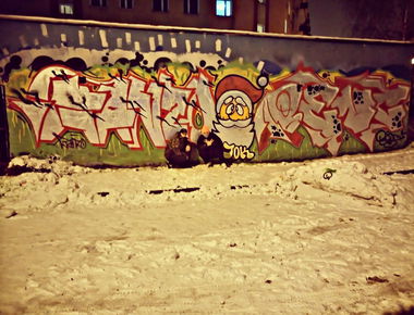 Graffiti Wall - Photo by B3ncon3 (2016)