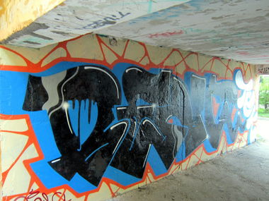 Graffiti Wall in Lublin - Photo by B3ncon3 - Benc (2014)