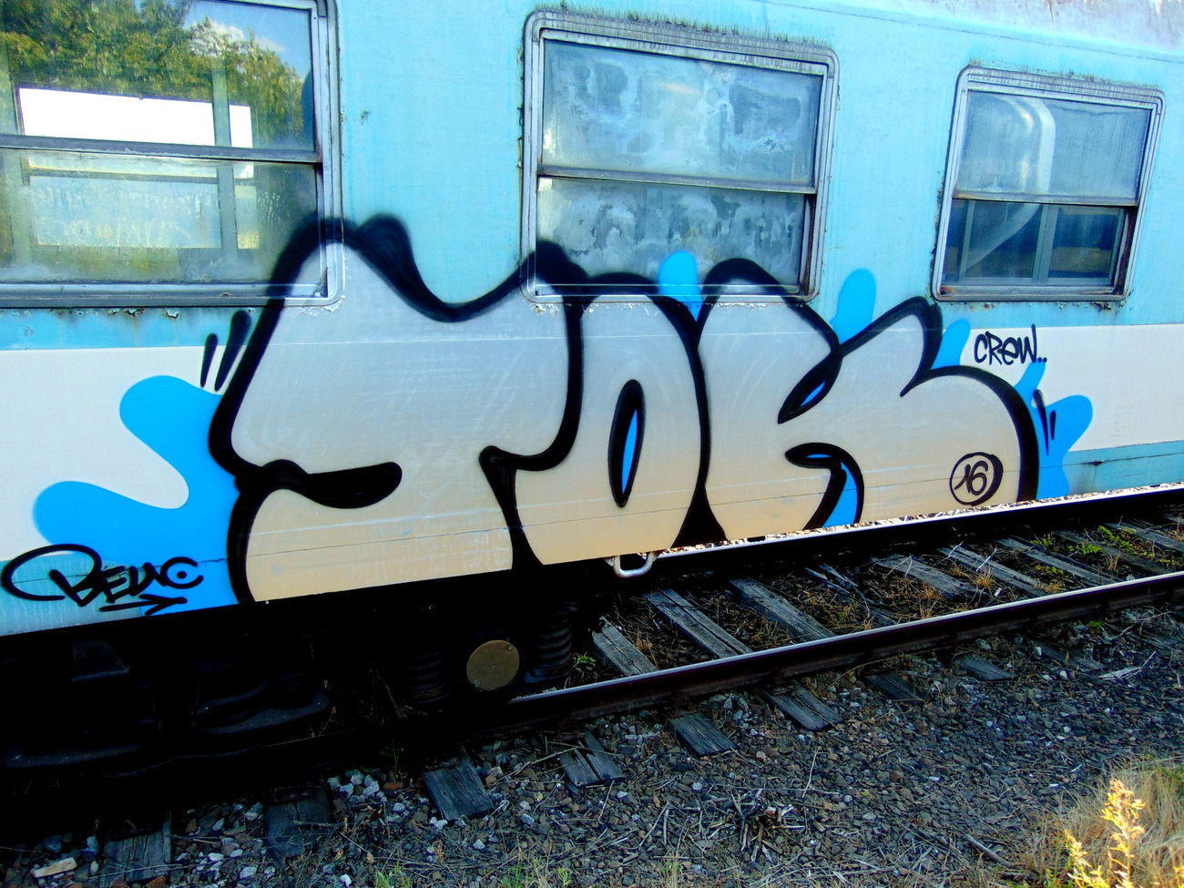 Graffiti Train - Photo by B3ncon3 - Tok's (2016)