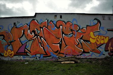 Graffiti Wall in Lublin - Photo by B3ncon3 (2017)