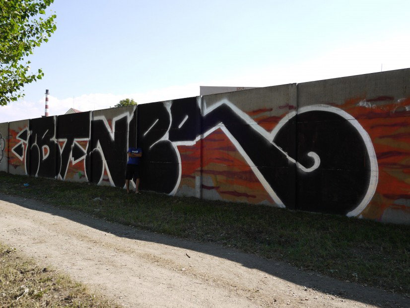 Graffiti Wall - Photo by B52