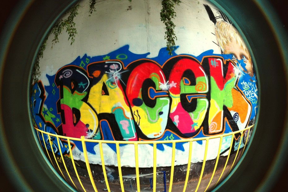 Graffiti Bombing - Photo by BACEK - Vasek