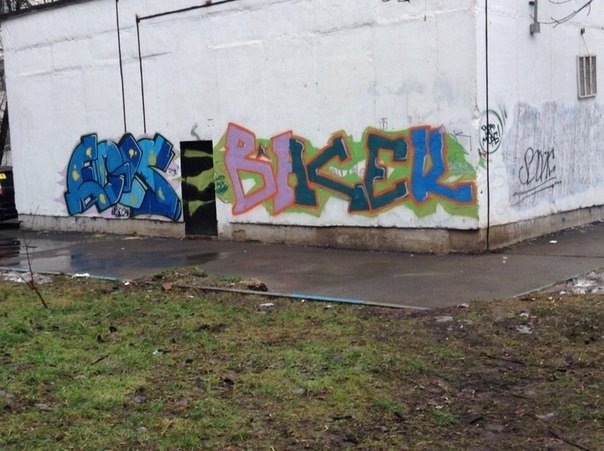 Graffiti Bombing - Photo by BACEK - Bacek (2014)