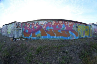 Graffiti Wall - Photo by BACEK - Vasek