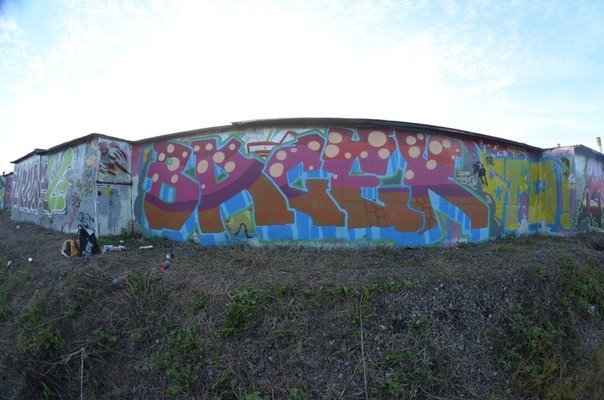 Graffiti Wall - Photo by BACEK - Vasek