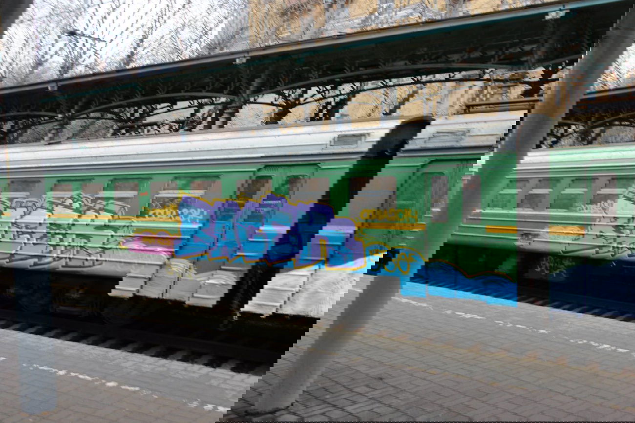 Graffiti Train - Photo by BACEK - olimpiada (2014)