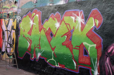 Graffiti Wall in Moscow - Photo by BACEK - BACEK (2014)