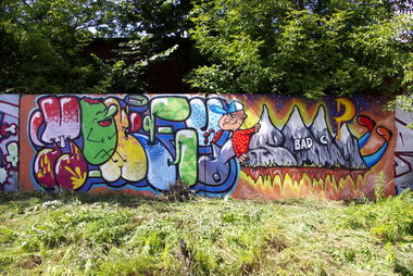 Graffiti Wall in minsk - Photo by BADC