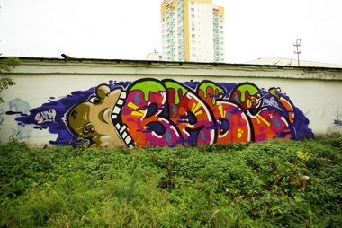 Graffiti Wall in Minsk - Photo by BADC - BADC