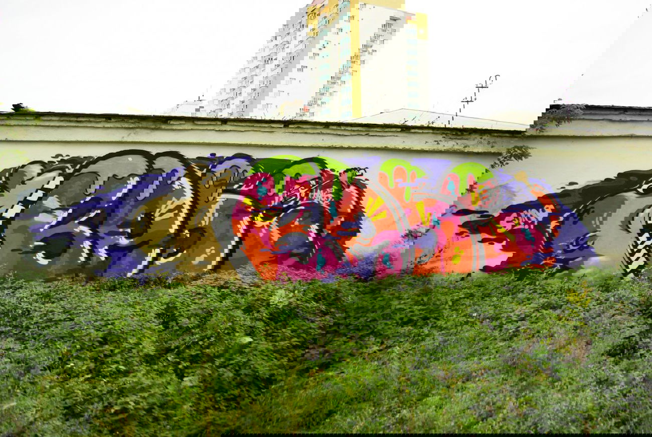 Graffiti Wall in Minsk - Photo by BADC - BADC