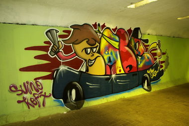 Graffiti Wall in Minsk - Photo by BADC