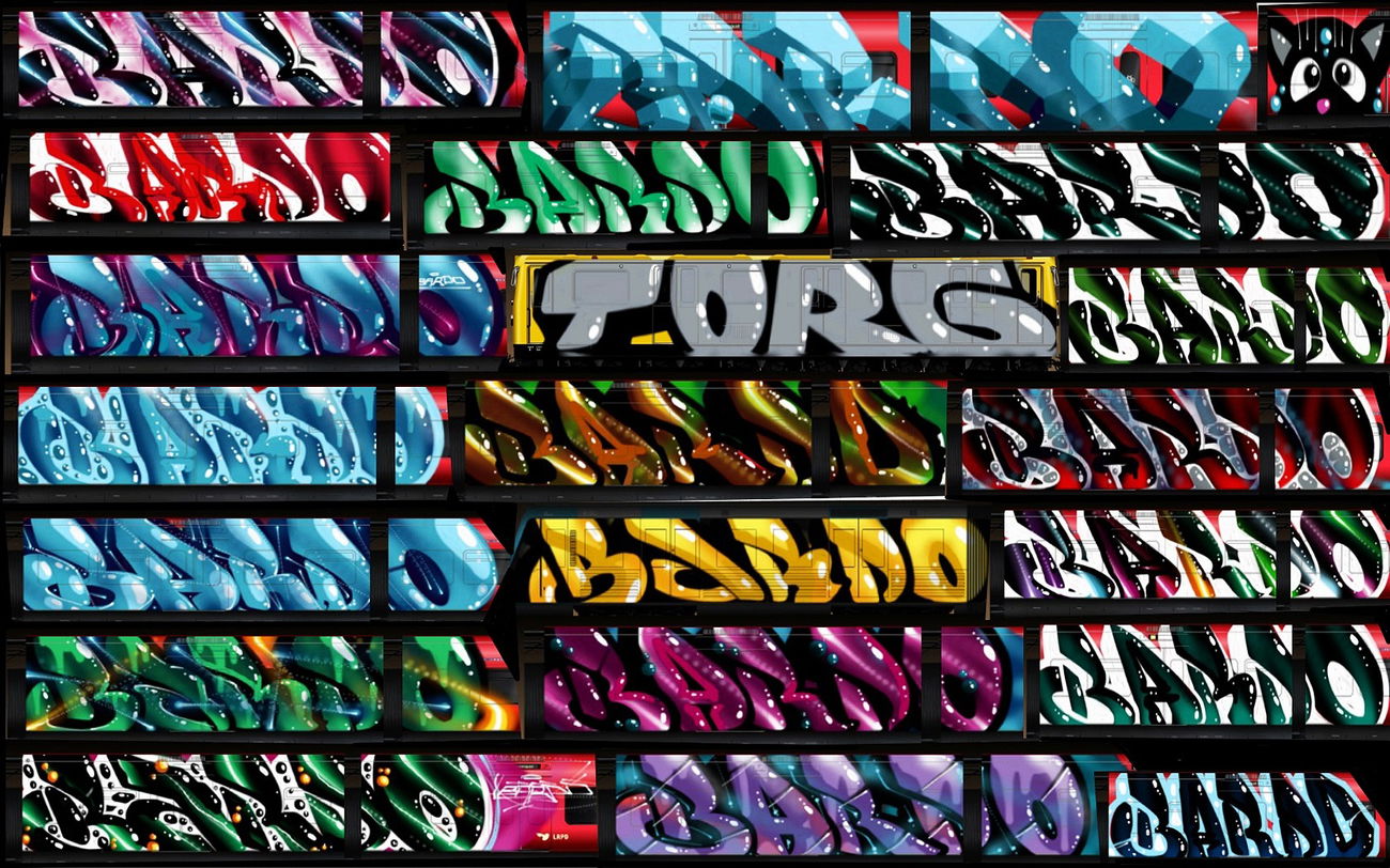 Graffiti Wall - Photo by BARDO