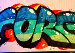Graffiti Sketch - Photo by BARDO