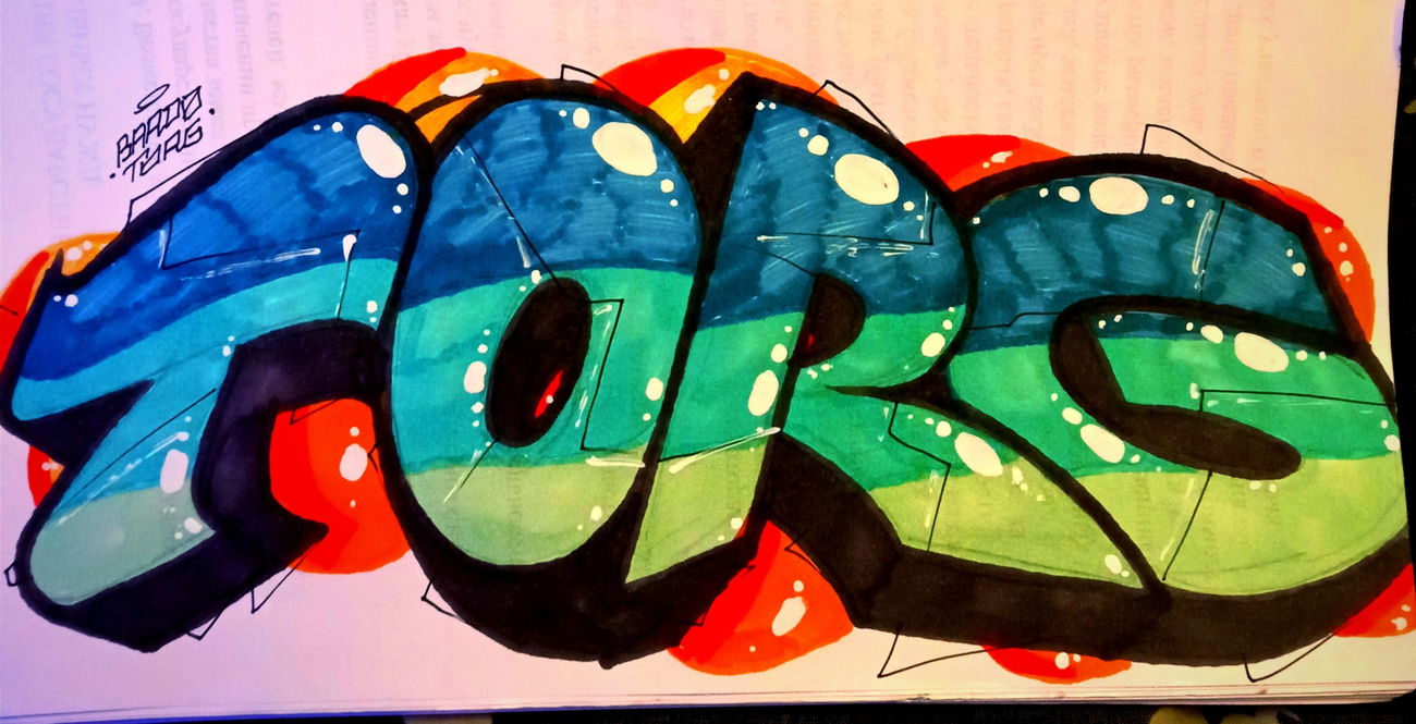 Graffiti Sketch - Photo by BARDO