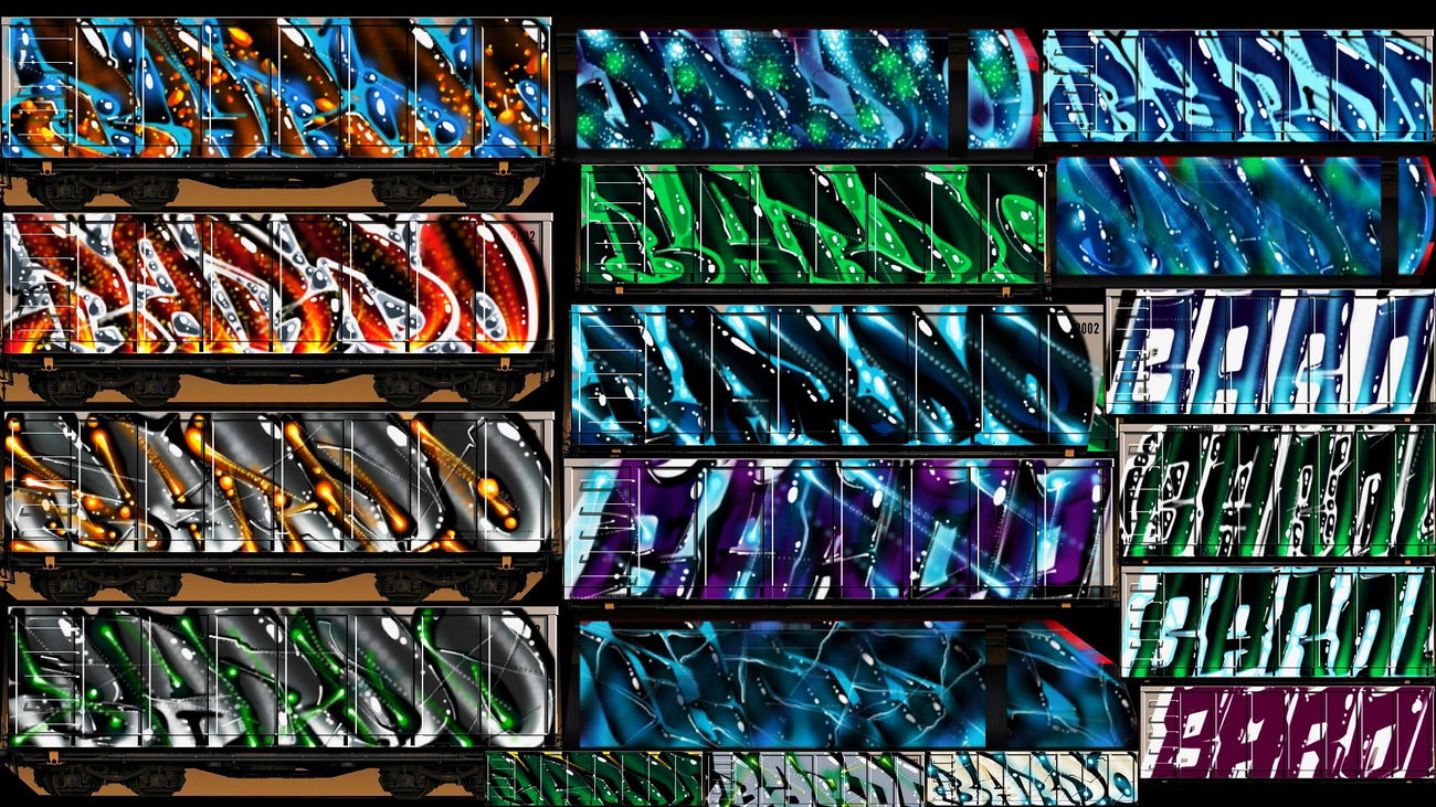 Graffiti Wall - Photo by BARDO