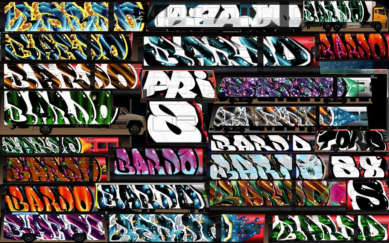 Graffiti Wall - Photo by BARDO