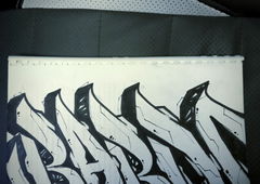 Graffiti Sketch - Photo by BARDO
