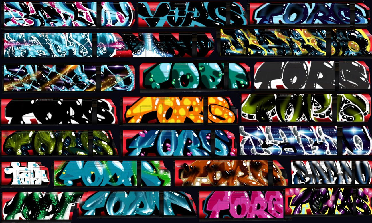 Graffiti Wall - Photo by BARDO