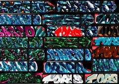 Graffiti Wall - Photo by BARDO