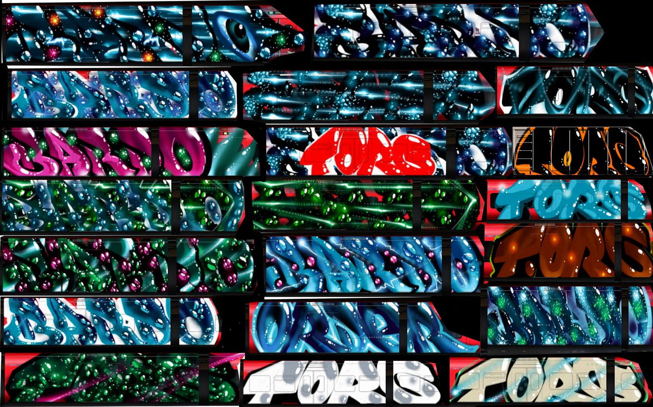 Graffiti Wall - Photo by BARDO