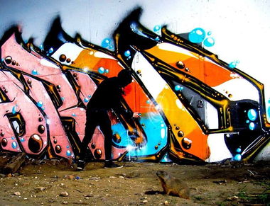 Graffiti Bombing - Photo by BARDO - Bardo, graffiti, bardo (2020)