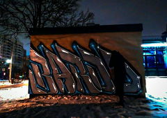 Graffiti Bombing - Photo by BARDO (2020)