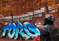 Graffiti Bombing - Photo by BARDO