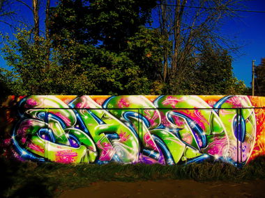 Graffiti Wall - Photo by BARDO - Bardo, art, graffiti