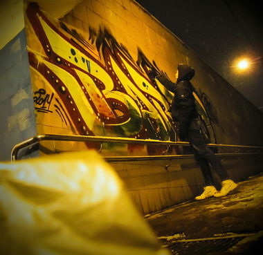 Graffiti Bombing - Photo by BARDO (2014)