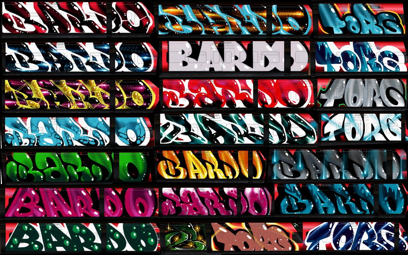 Graffiti Wall - Photo by BARDO