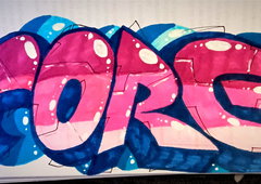 Graffiti Sketch - Photo by BARDO