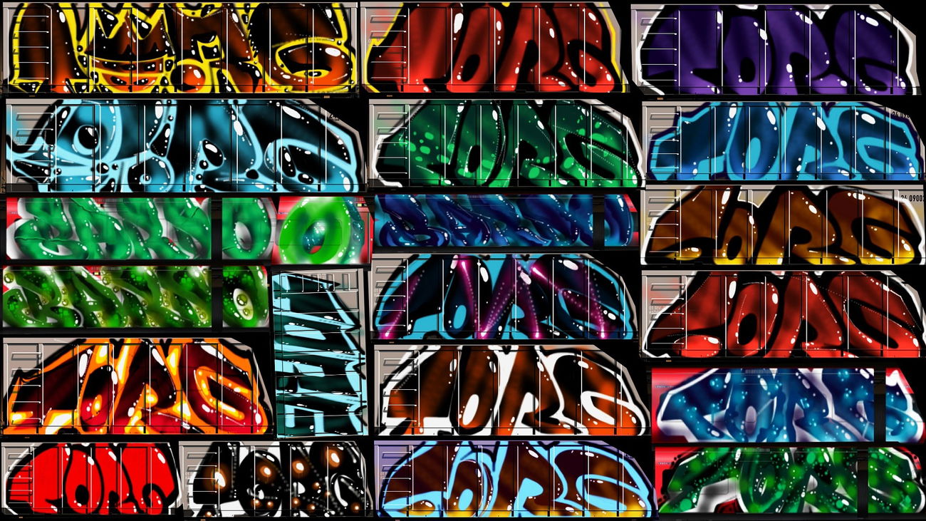 Graffiti Wall - Photo by BARDO