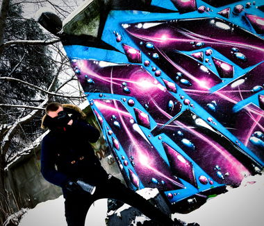 Graffiti Bombing - Photo by BARDO (2021)