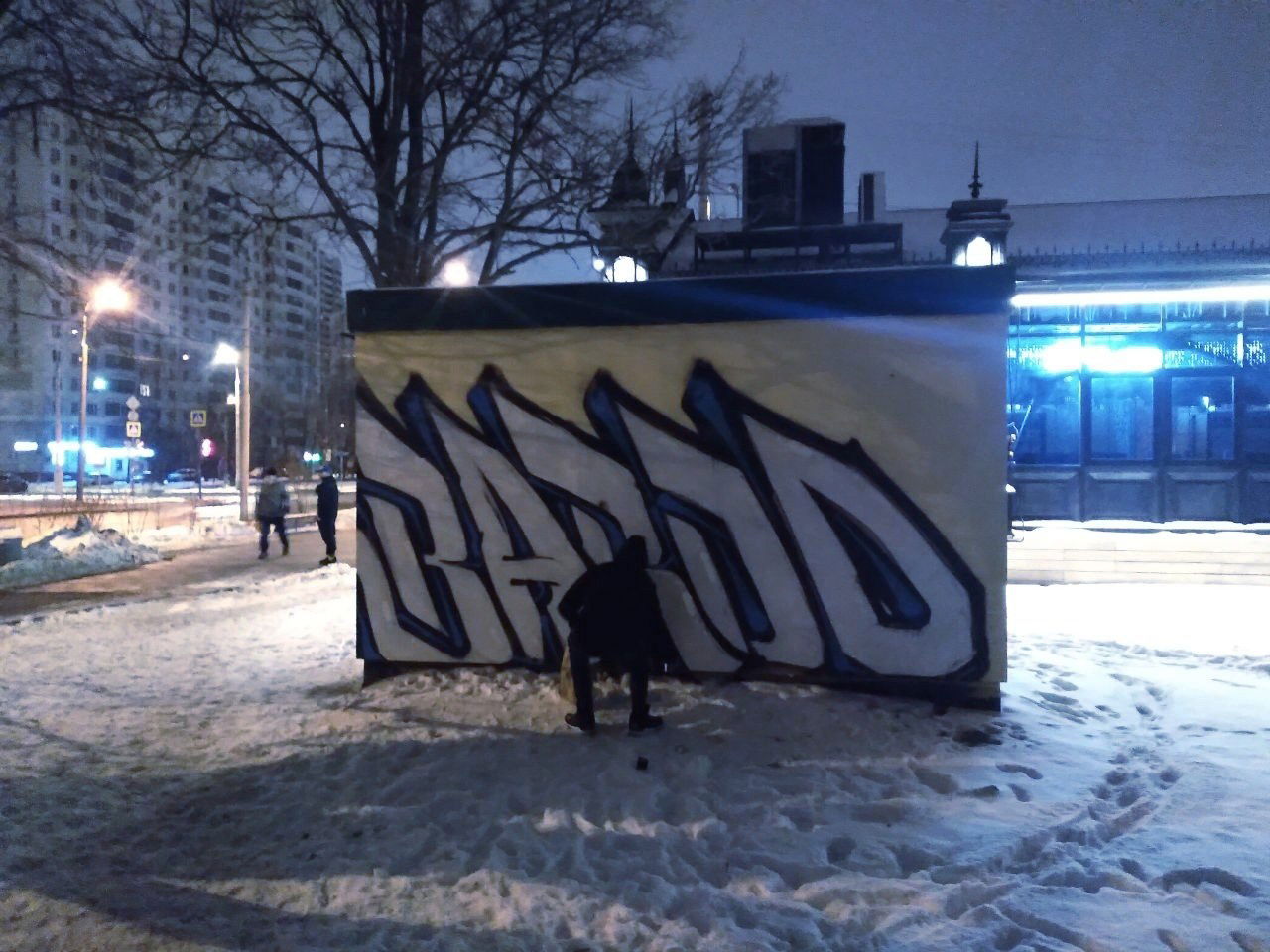 Graffiti Bombing - Photo by BARDO (2020)