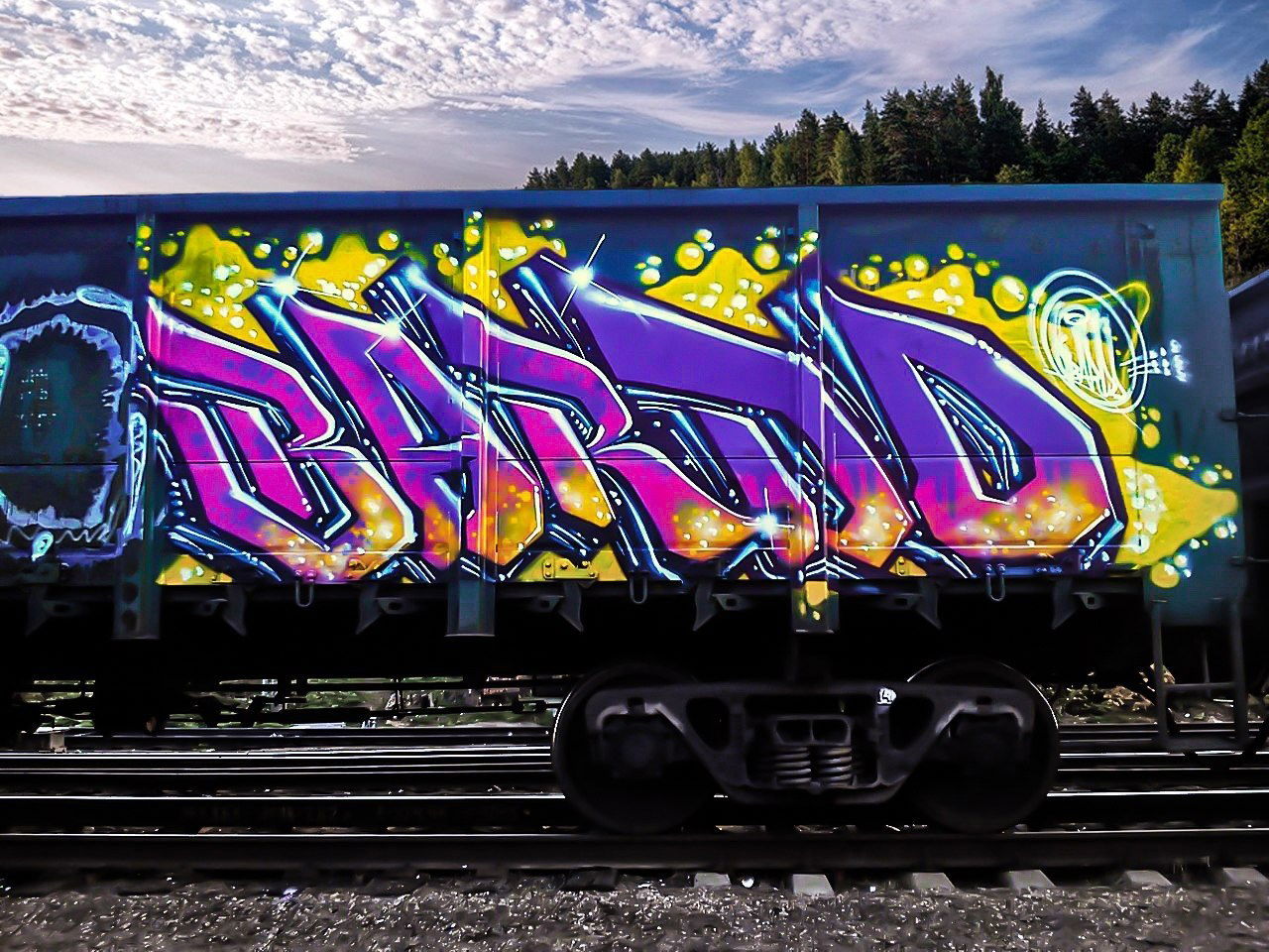 Graffiti Bombing - Photo by BARDO - bardo, graffiti, art