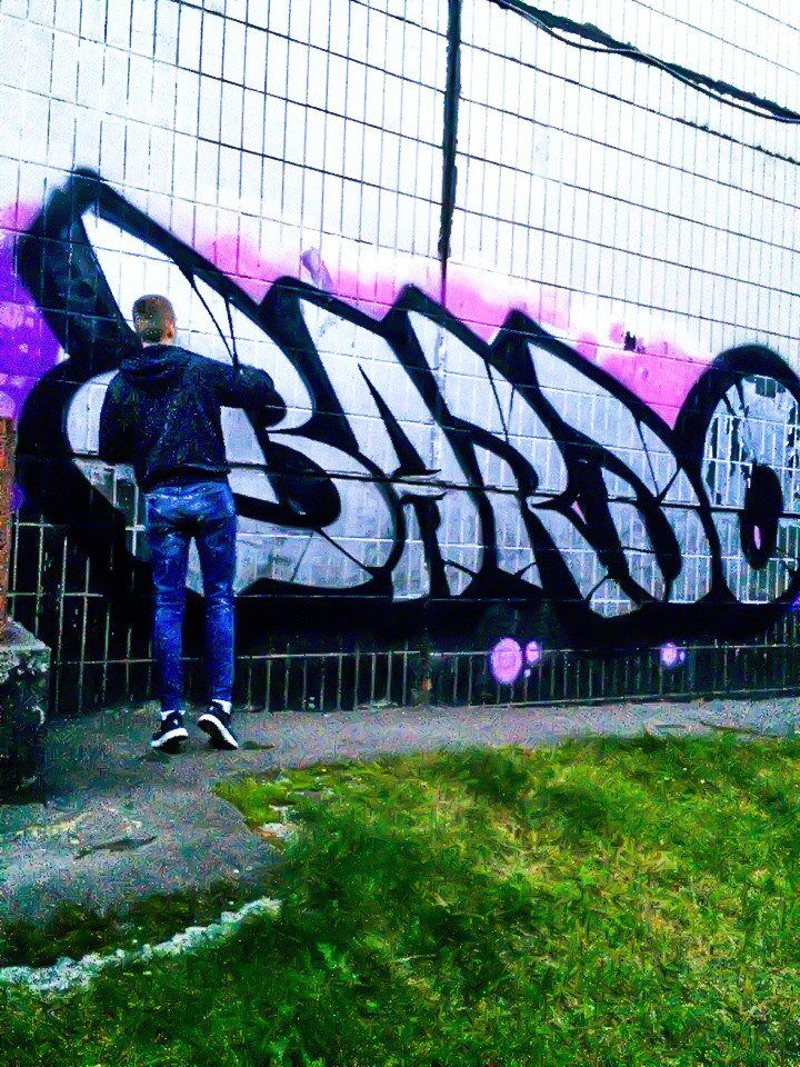 Graffiti Bombing - Photo by BARDO - bardo, graffiti, art